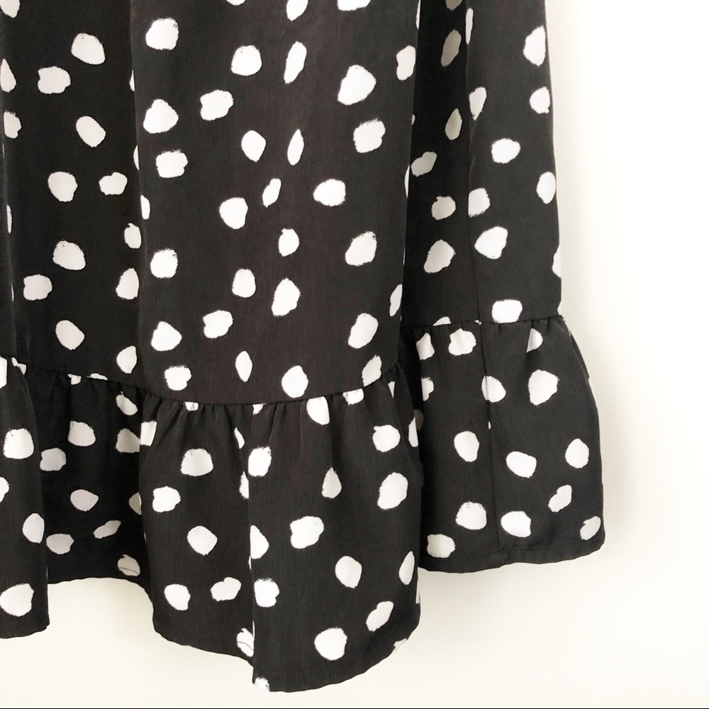 Merona Polka Dot Ruffle Dress - Picture 4 of 5